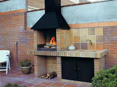 Barbacoa Argentina 160 cm. con horno - BBQs, chimeneas, y más